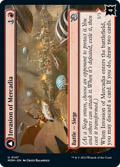 Invasion of Mercadia // Kyren Flamewright [March of the Machine] | Boutique FDB TCG