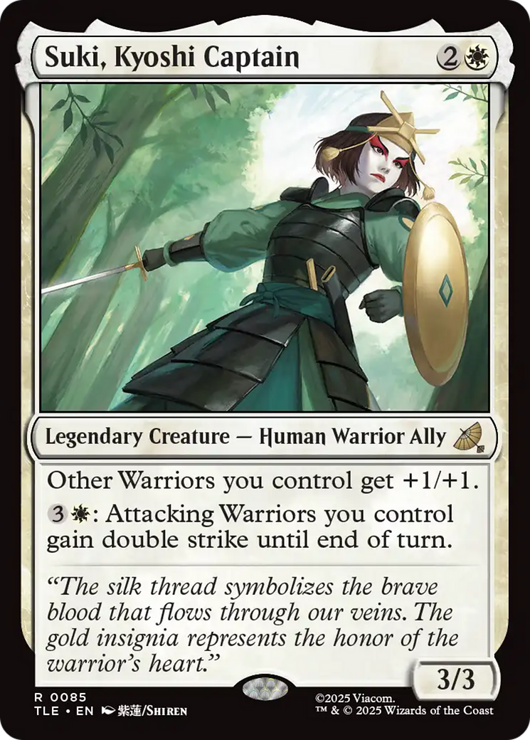 Suki, Kyoshi Captain [Avatar: The Last Airbender: Eternal-Legal] | Boutique FDB TCG