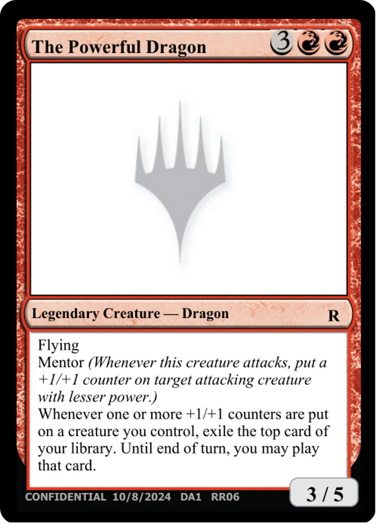 The Powerful Dragon [Unknown Event] | Boutique FDB TCG