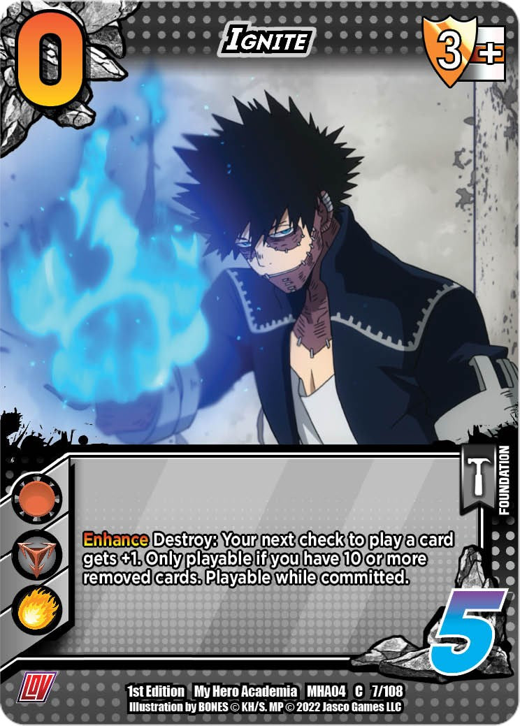 Ignite [League of Villains Unlimited] | Boutique FDB TCG