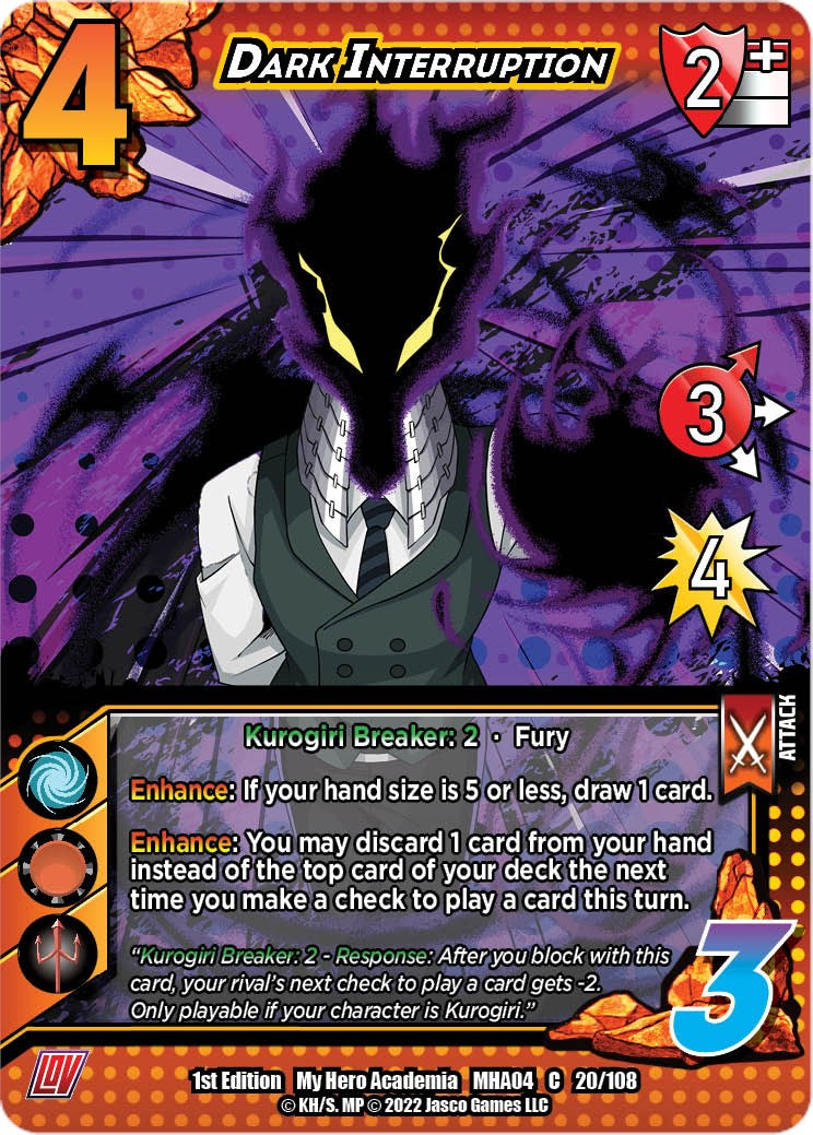 Dark Interruption [League of Villains Unlimited] | Boutique FDB TCG