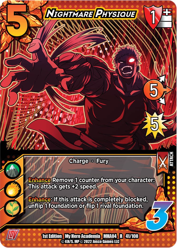 Nightmare Physique [League of Villains Unlimited] | Boutique FDB TCG