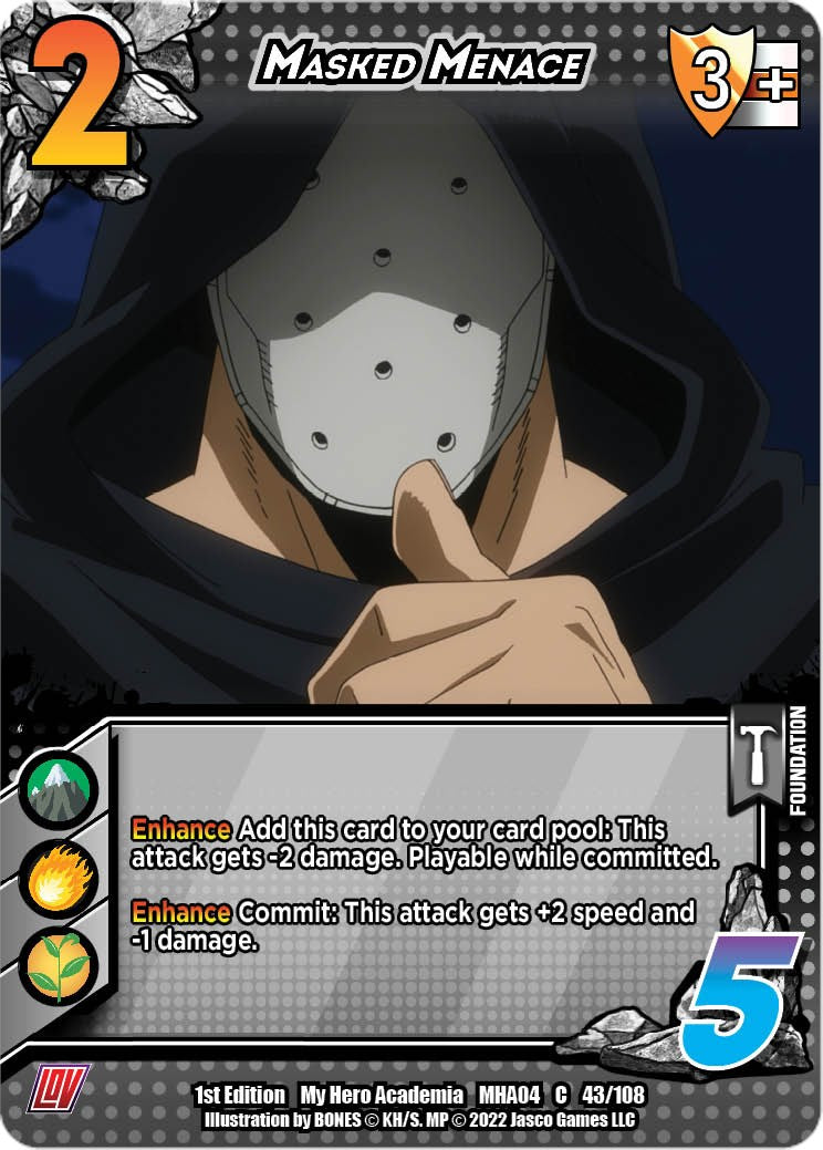 Masked Menace [League of Villains Unlimited] | Boutique FDB TCG