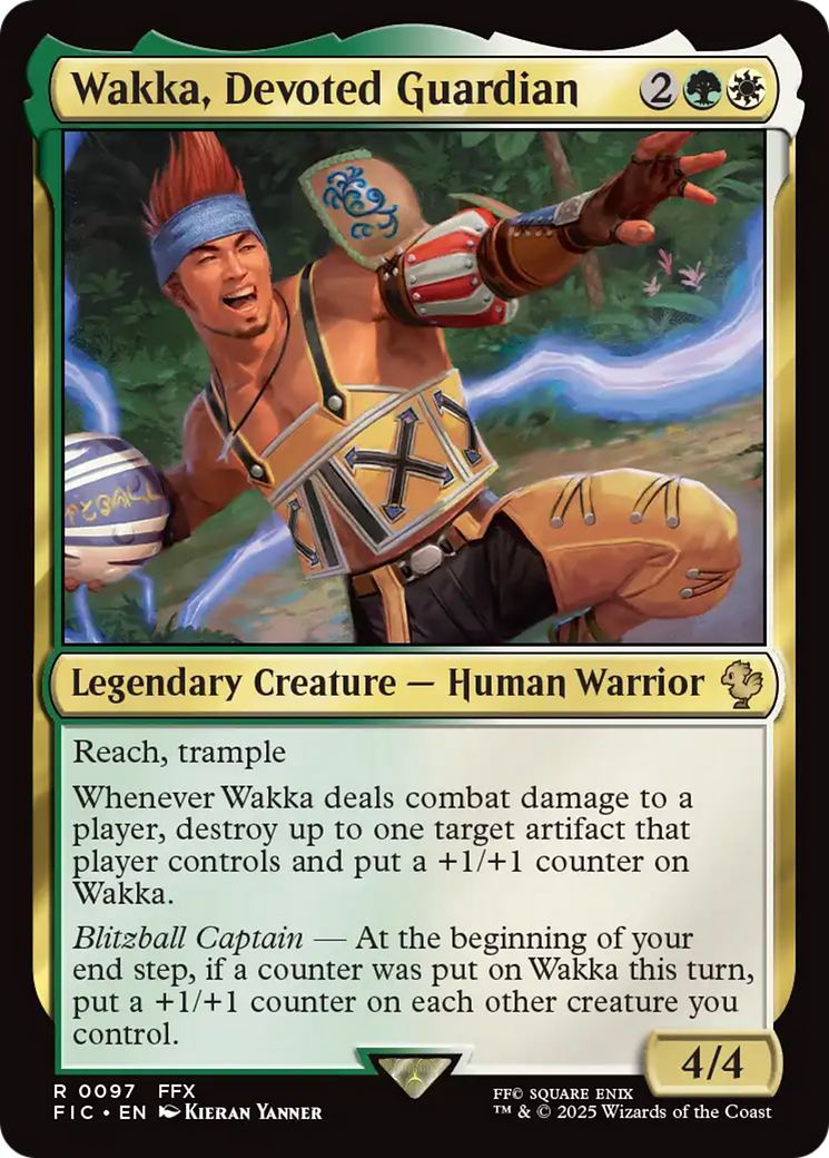 Wakka, Devoted Guardian [FINAL FANTASY Commander] | Boutique FDB TCG