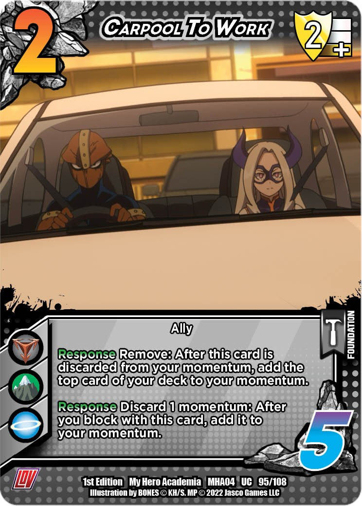 Carpool To Work [League of Villains Unlimited] | Boutique FDB TCG