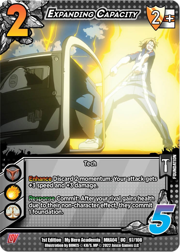 Expanding Capacity [League of Villains Unlimited] | Boutique FDB TCG