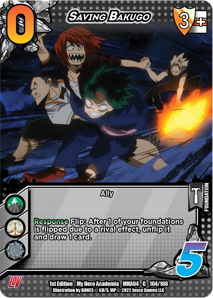 Saving Bakugo [League of Villains Unlimited] | Boutique FDB TCG