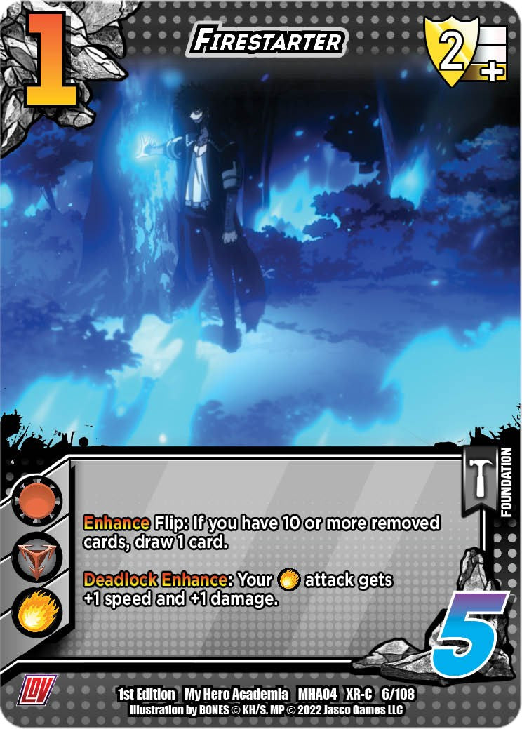 Firestarter (XR) [League of Villains Unlimited] | Boutique FDB TCG