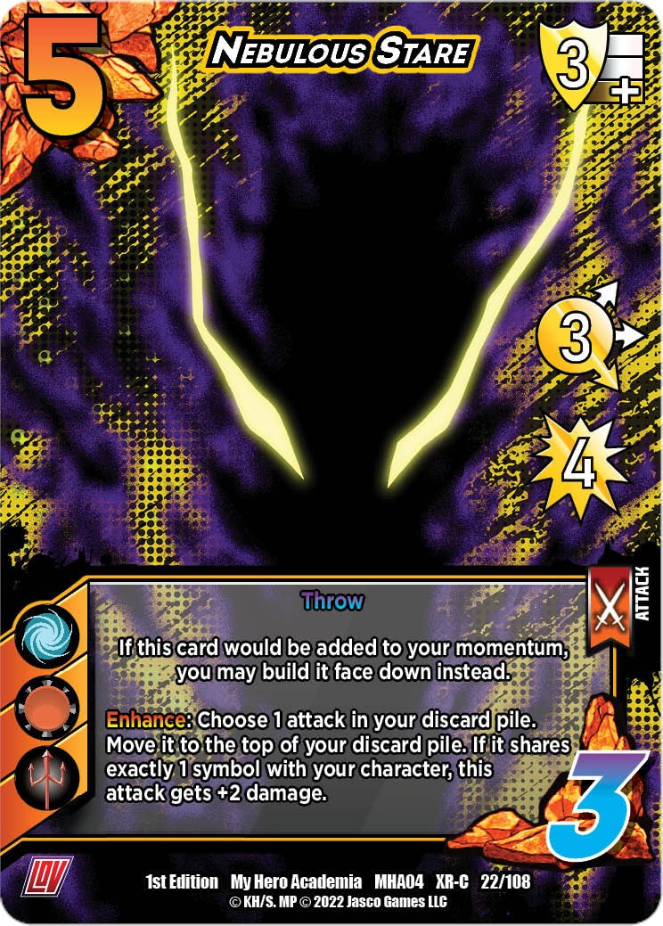 Nebulous Stare (XR) [League of Villains Unlimited] | Boutique FDB TCG