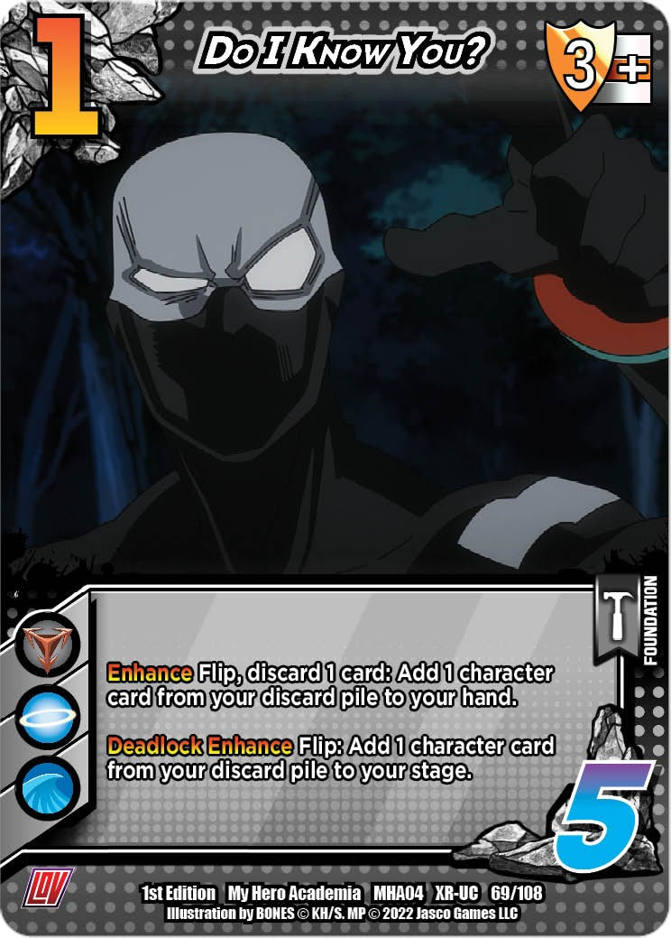 Do I Know You? (XR) [League of Villains Unlimited] | Boutique FDB TCG