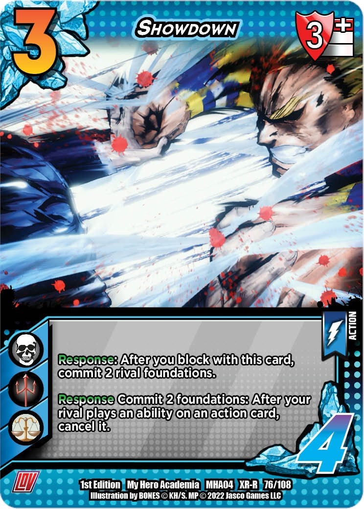 Showdown (XR) [League of Villains Unlimited] | Boutique FDB TCG