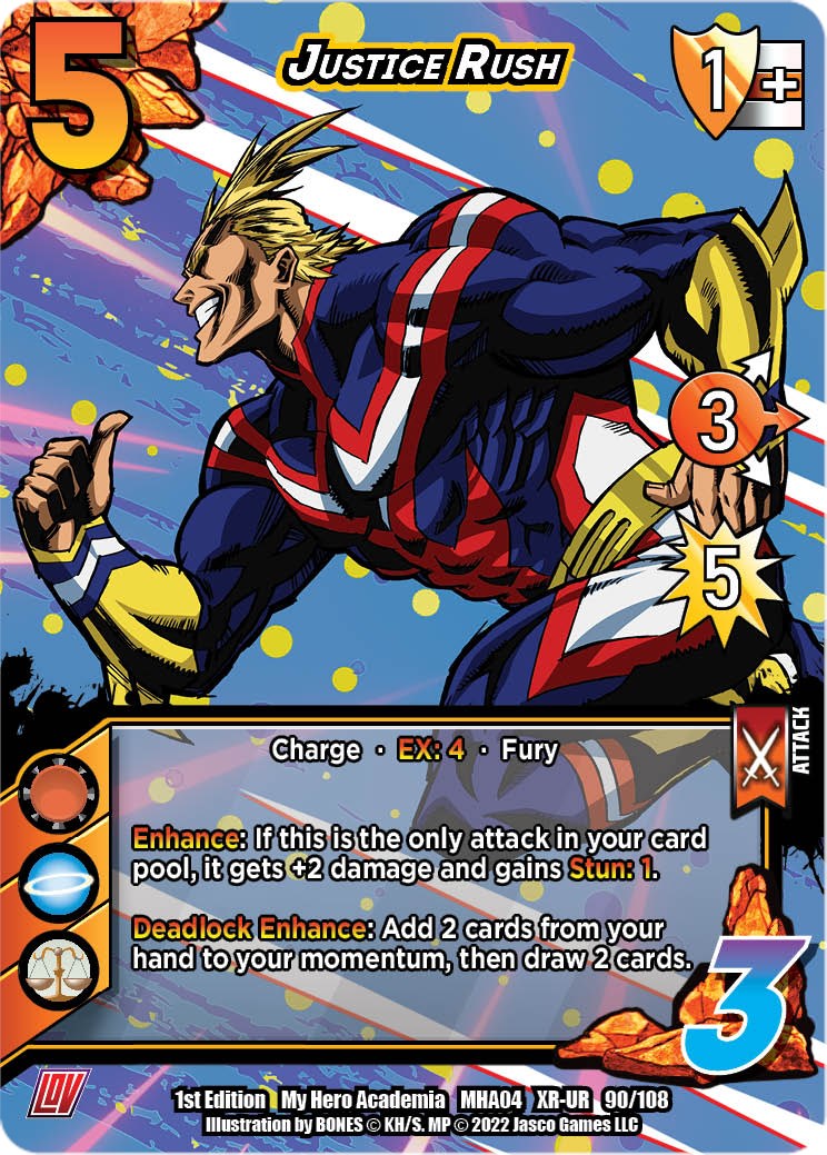 Justice Rush (XR) [League of Villains Unlimited] | Boutique FDB TCG