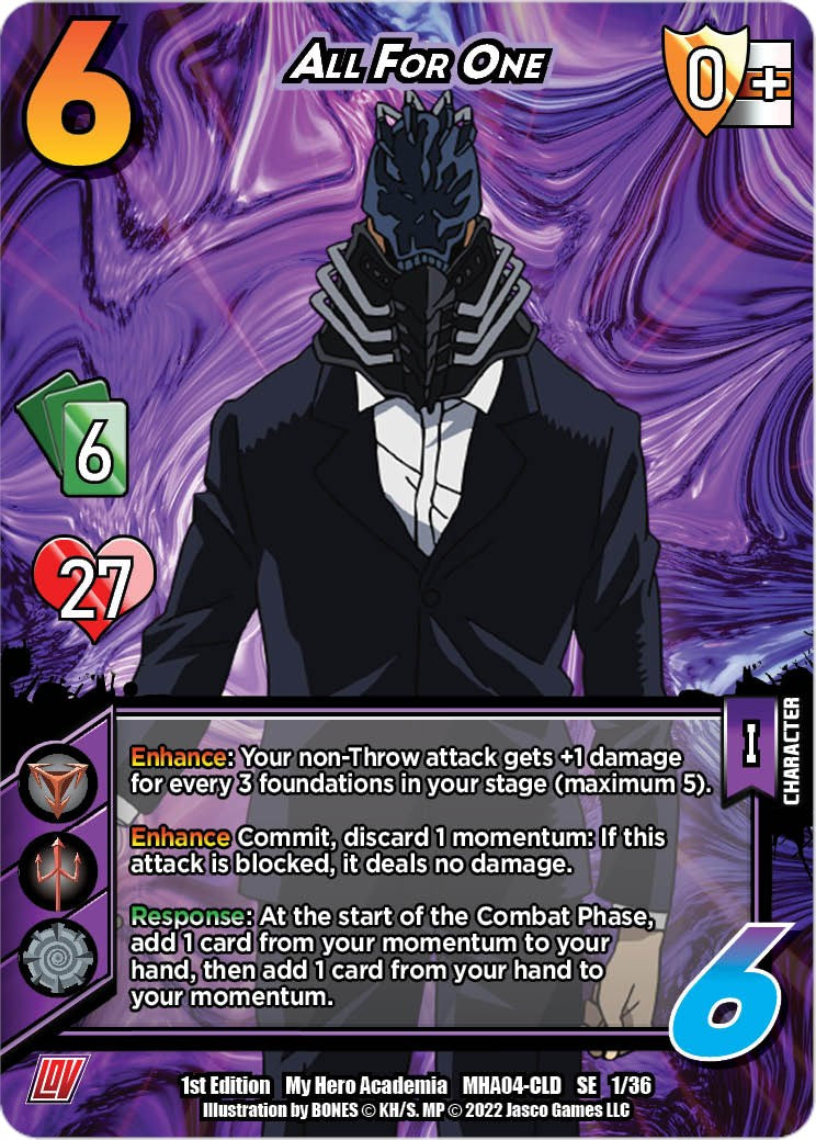 All For One [League of Villains Unlimited] | Boutique FDB TCG