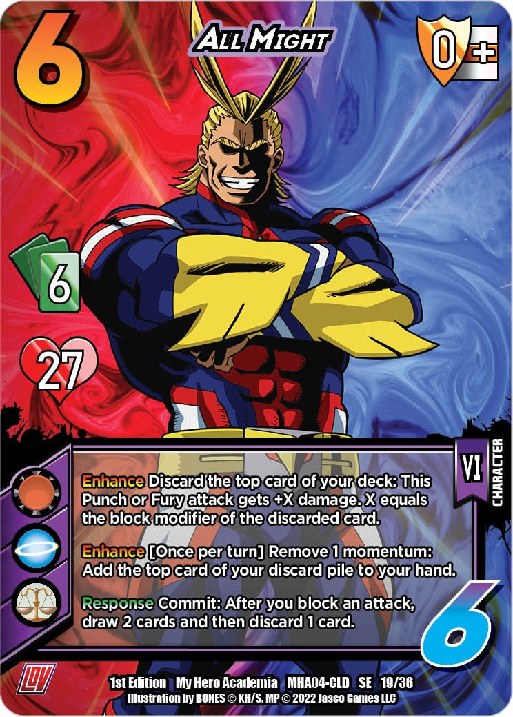 All Might [League of Villains Unlimited] | Boutique FDB TCG