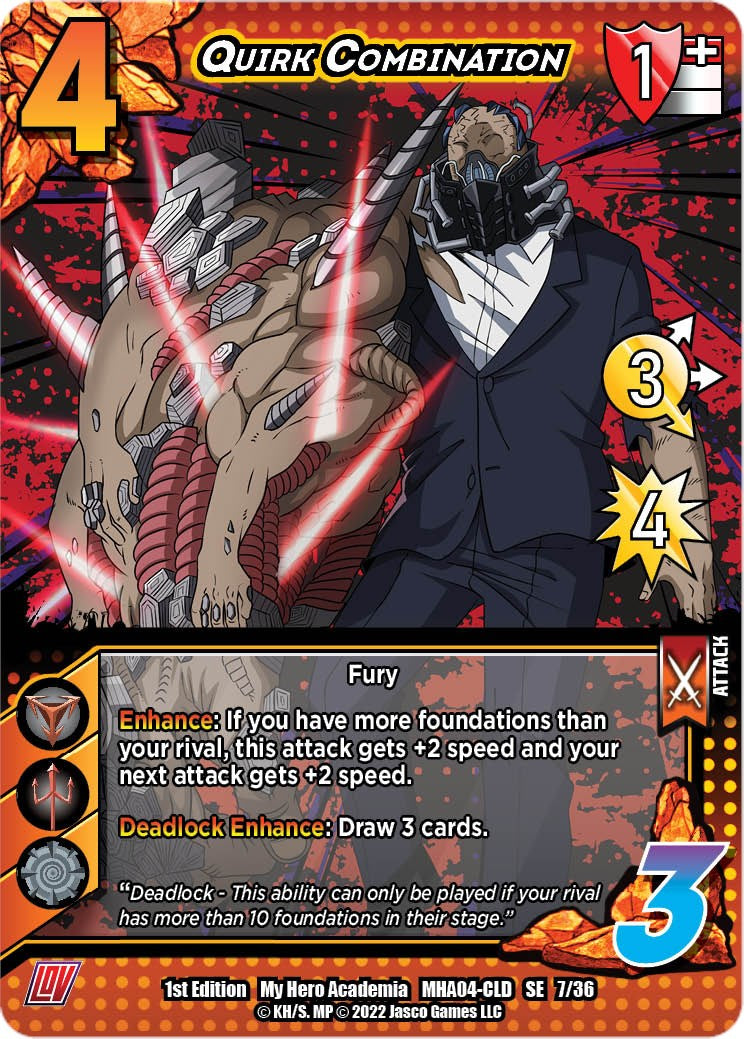 Quirk Combination [League of Villains Unlimited] | Boutique FDB TCG