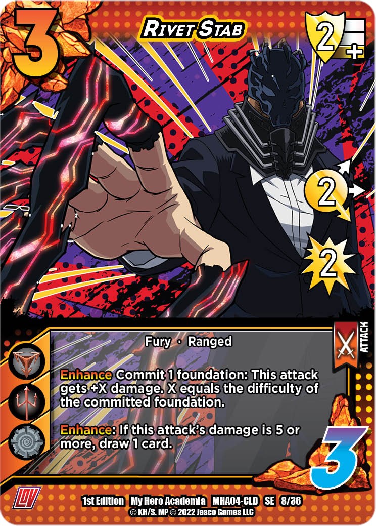 Rivet Stab [League of Villains Unlimited] | Boutique FDB TCG