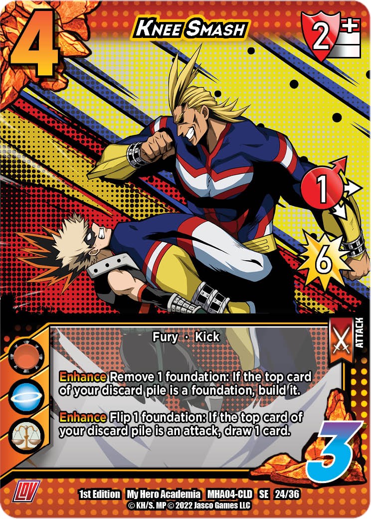 Knee Smash [League of Villains Unlimited] | Boutique FDB TCG