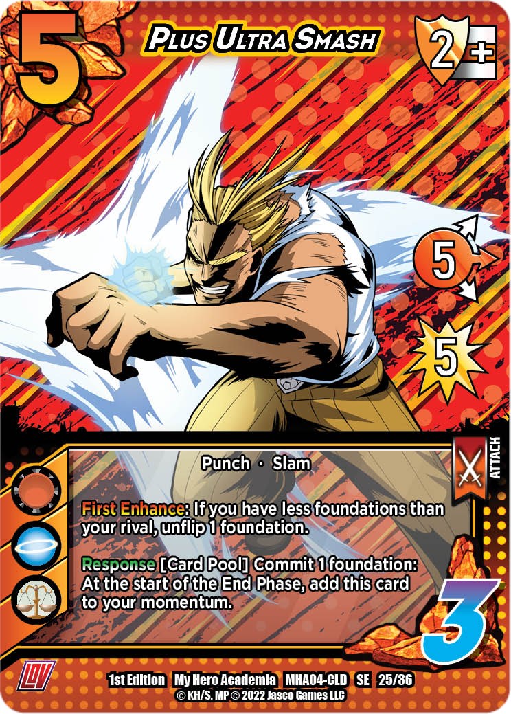 Plus Ultra Smash [League of Villains Unlimited] | Boutique FDB TCG