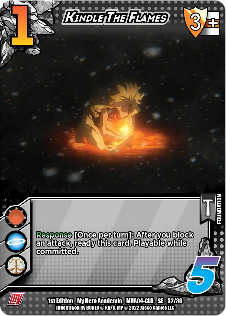 Kindle the Flames [League of Villains Unlimited] | Boutique FDB TCG