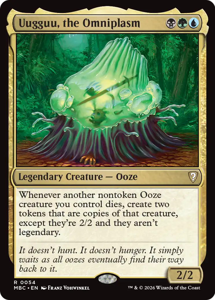 Uugguu, the Omniplasm [Mystery Booster: Commander Edition] | Boutique FDB TCG