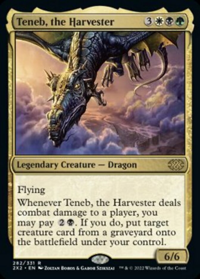 Teneb, the Harvester [Double Masters 2022] | Boutique FDB TCG