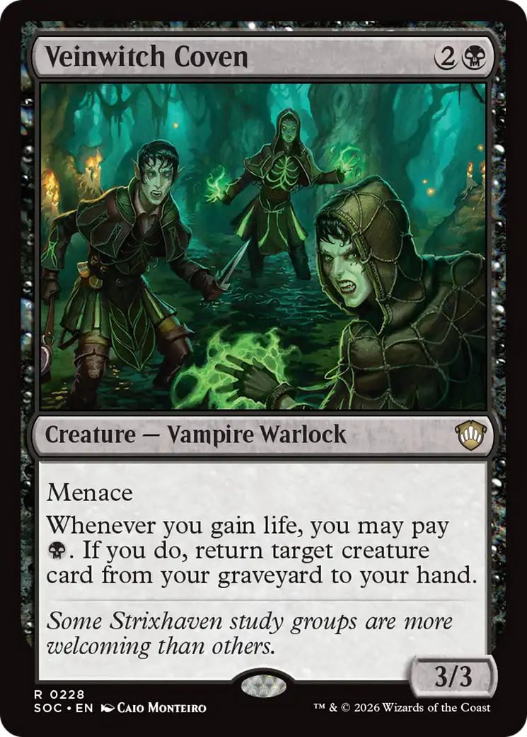 Veinwitch Coven [Secrets of Strixhaven Commander] | Boutique FDB TCG