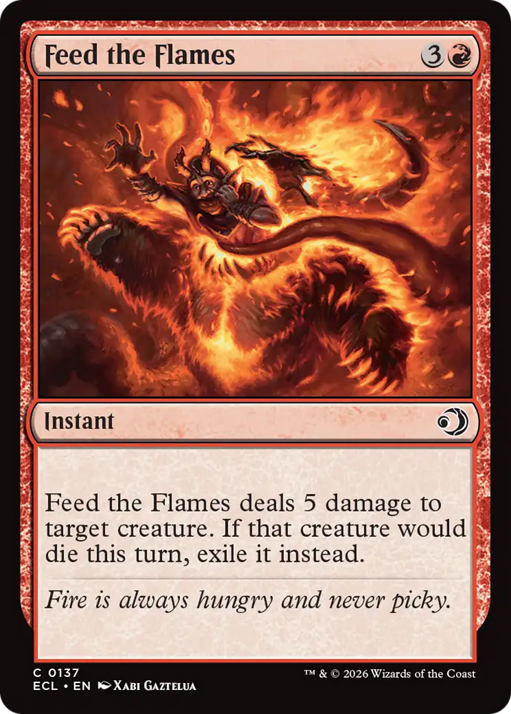 Feed the Flames [Lorwyn Eclipsed] | Boutique FDB TCG