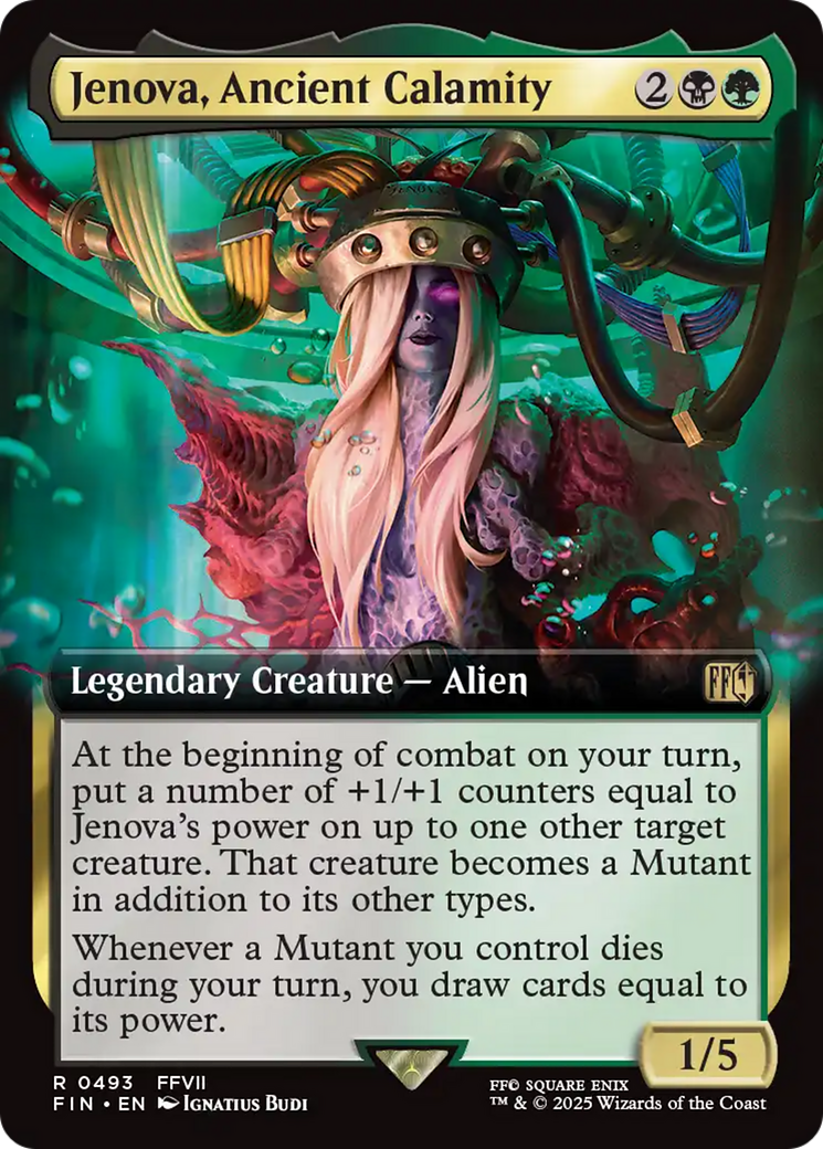 Jenova, Ancient Calamity Art Card [FINAL FANTASY Art Series] | Boutique FDB TCG