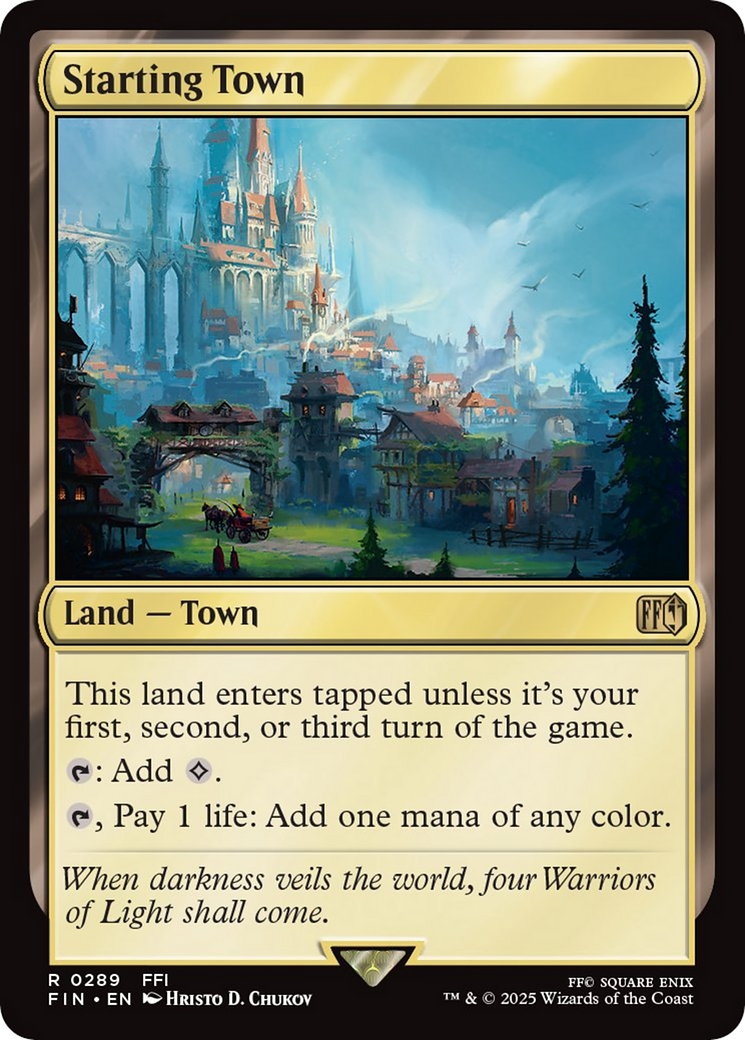 Starting Town [FINAL FANTASY] | Boutique FDB TCG