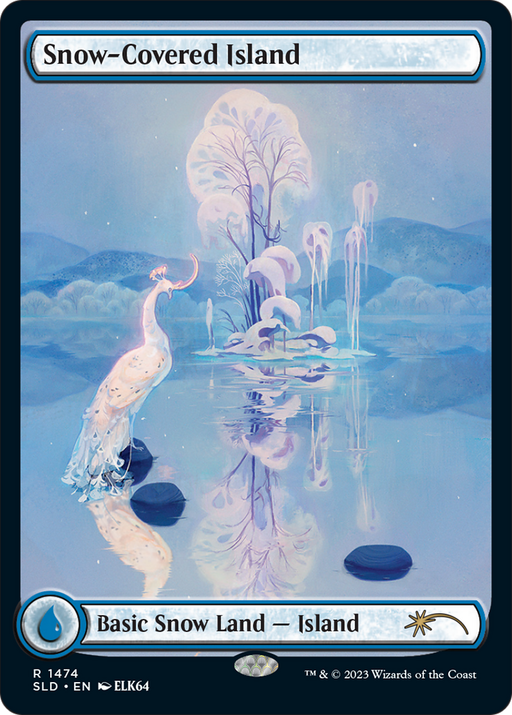 Snow-Covered Island (1474) [Secret Lair Drop Series] | Boutique FDB TCG