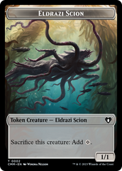 Spirit // Eldrazi Scion Double-Sided Token [Commander Masters Tokens] | Boutique FDB TCG