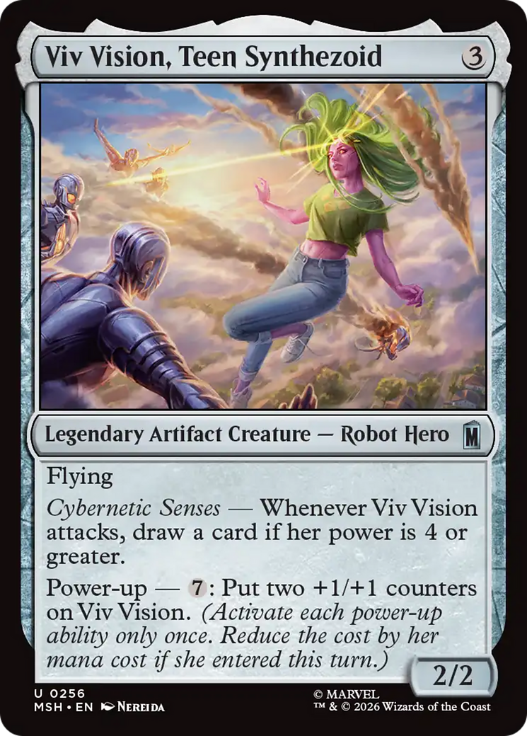 Viv Vision, Teen Synthezoid [Marvel Super Heroes] | Boutique FDB TCG