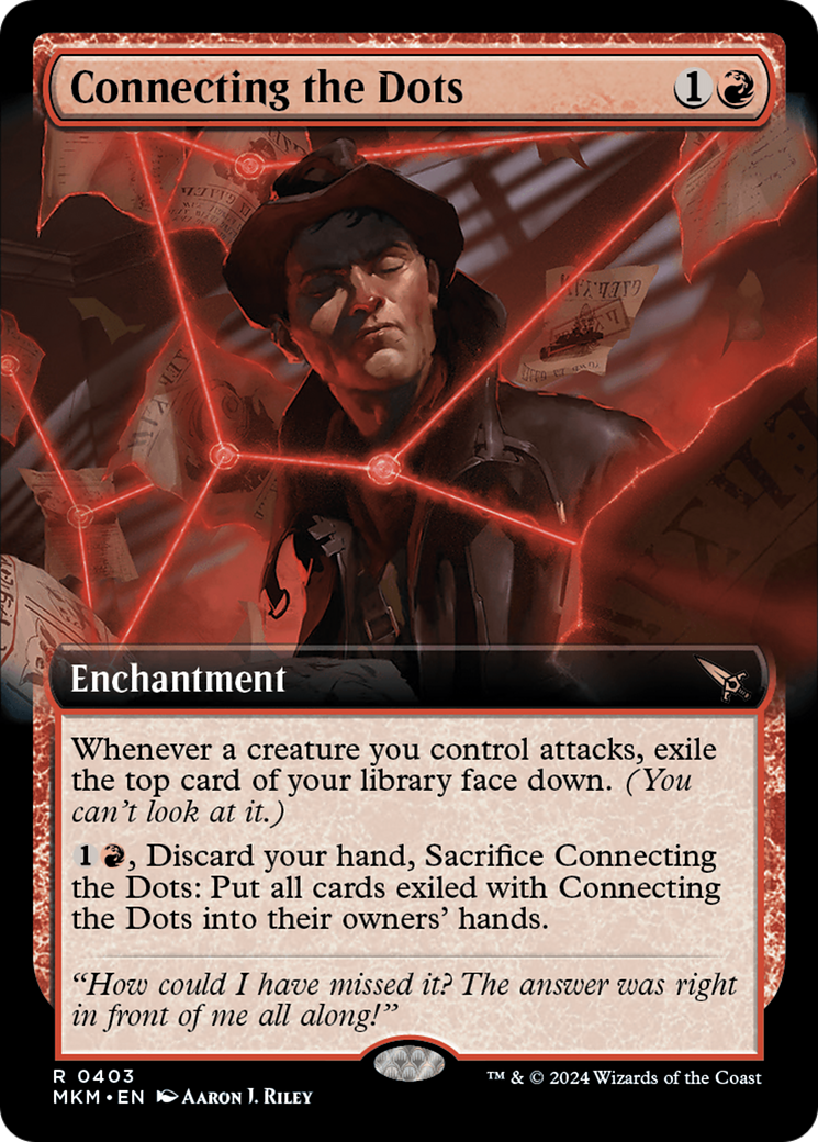 Connecting the Dots (Extended Art) [Murders at Karlov Manor] | Boutique FDB TCG