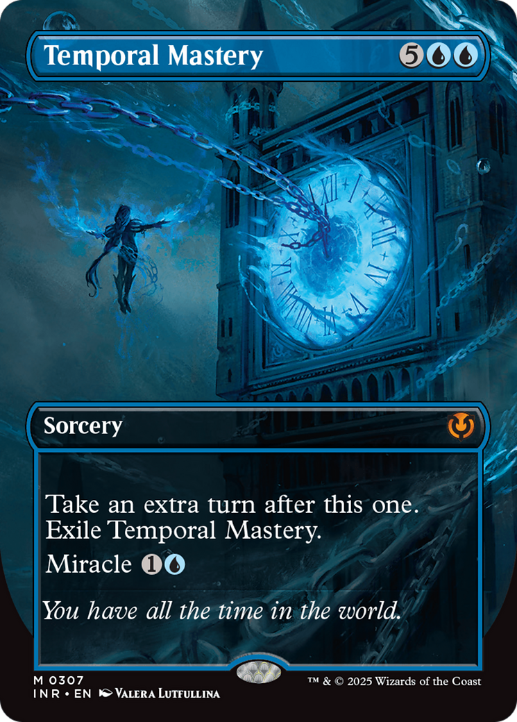 Temporal Mastery (Borderless) [Innistrad Remastered] | Boutique FDB TCG