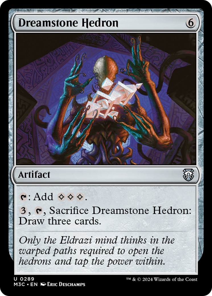 Dreamstone Hedron (Ripple Foil) [Modern Horizons 3 Commander] | Boutique FDB TCG