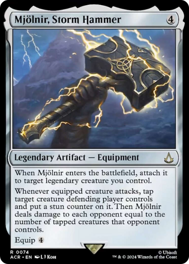 Mjolnir, Storm Hammer [Assassin's Creed] | Boutique FDB TCG