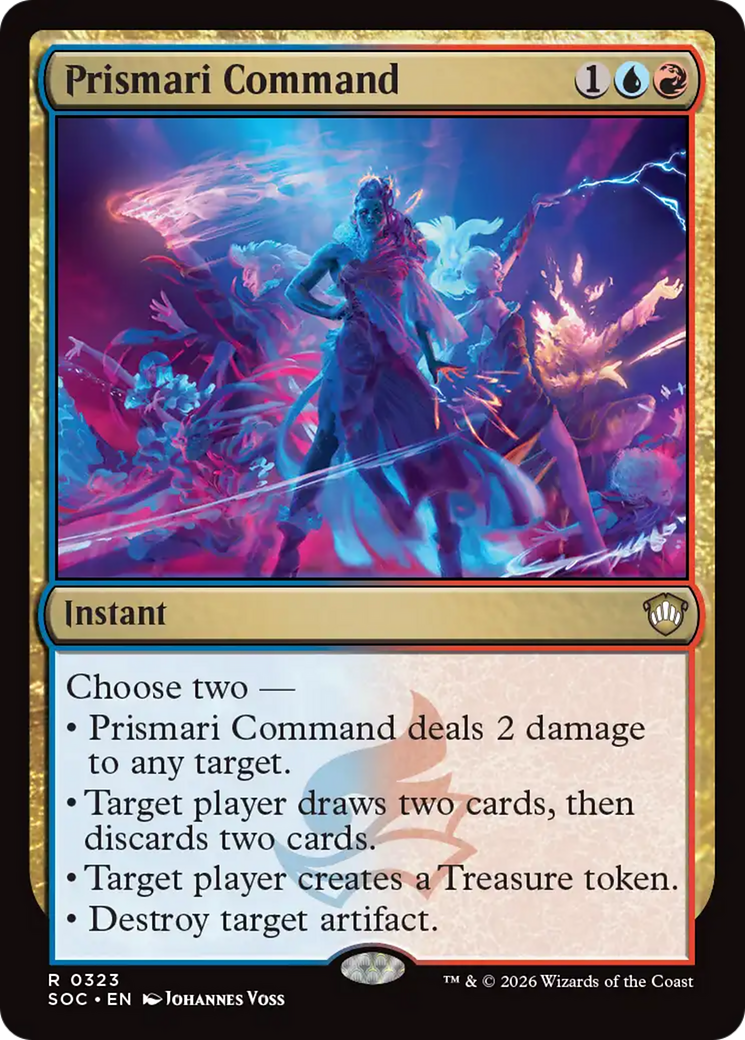 Prismari Command [Secrets of Strixhaven Commander] | Boutique FDB TCG