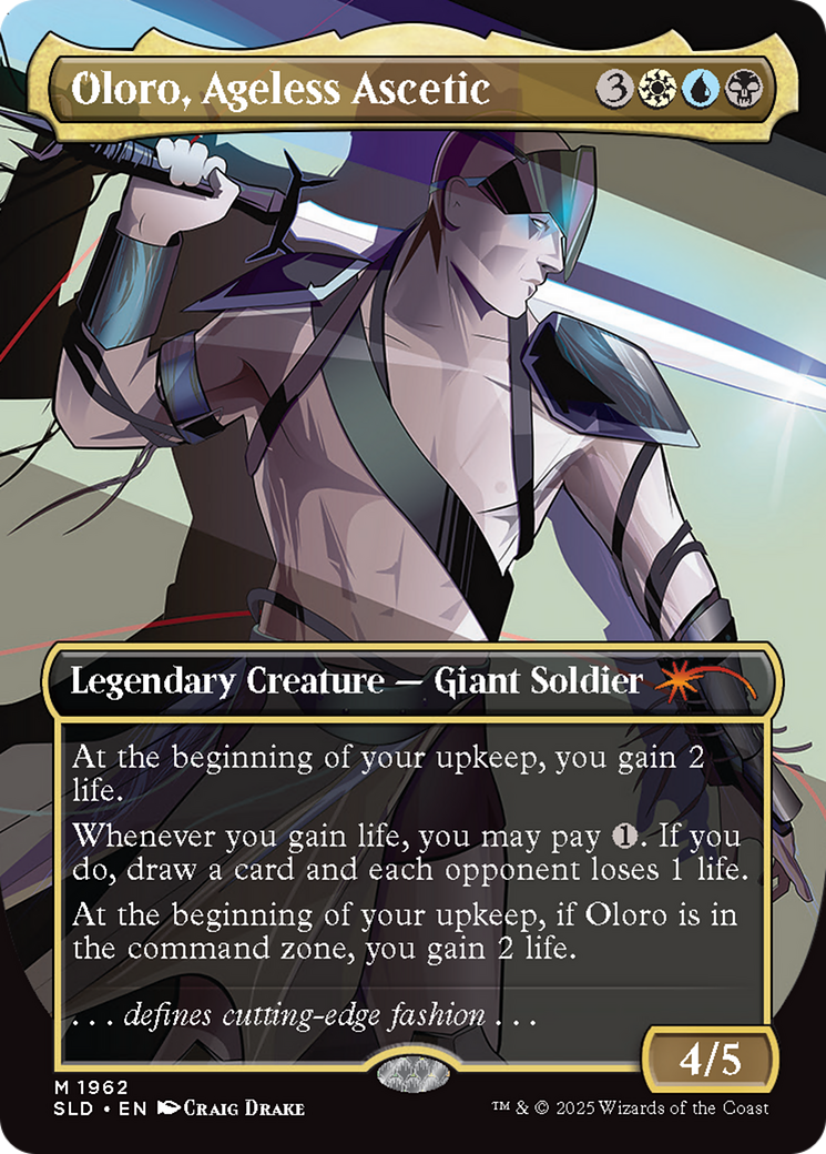 Oloro, Ageless Ascetic (Rainbow Foil) [Secret Lair Drop Series] | Boutique FDB TCG