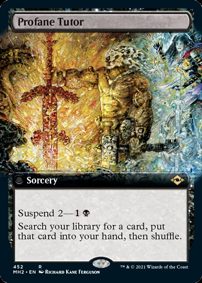 Profane Tutor (Extended Art) [Modern Horizons 2] | Boutique FDB TCG
