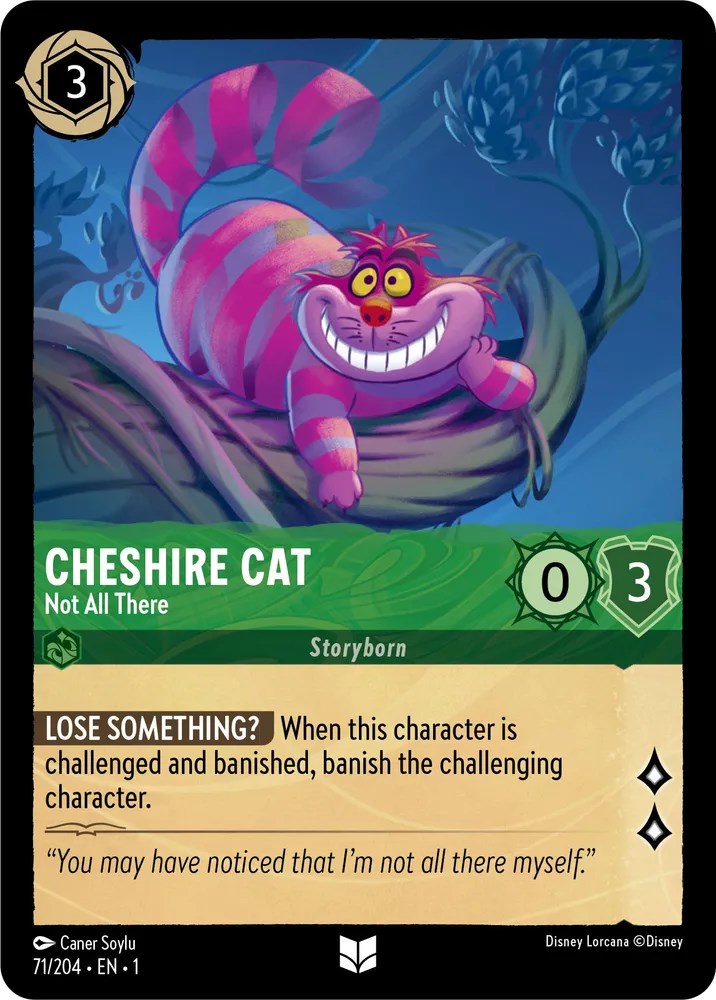 Cheshire Cat - Not All There (71/204) [The First Chapter] | Boutique FDB TCG