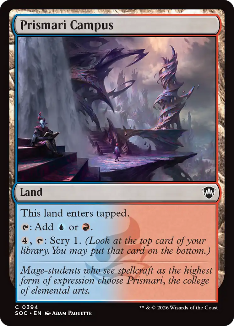 Prismari Campus [Secrets of Strixhaven Commander] | Boutique FDB TCG