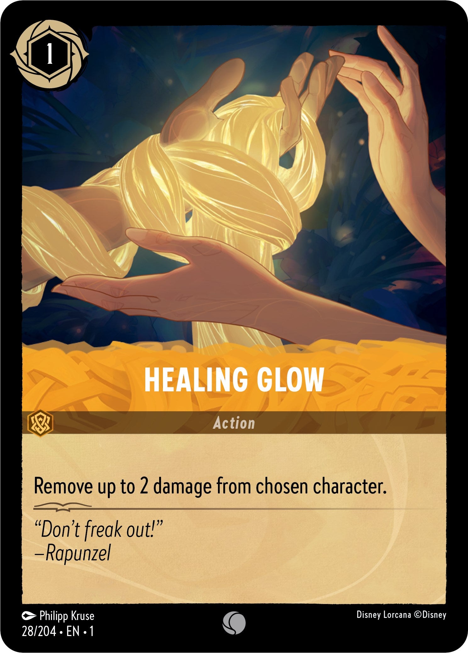 Healing Glow (28/204) [The First Chapter] | Boutique FDB TCG