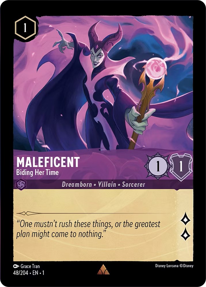 Maleficent - Biding Her Time (48/204) [The First Chapter] | Boutique FDB TCG