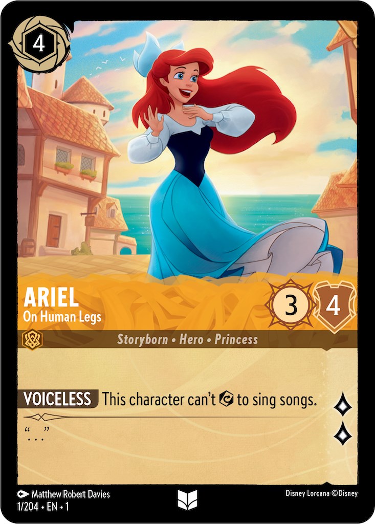 Ariel - On Human Legs (1/204) [The First Chapter] | Boutique FDB TCG