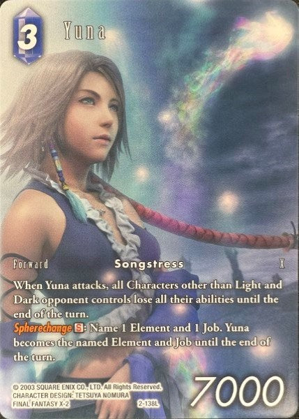 Yuna (Full Art Reprint) [Promo Cards] | Boutique FDB TCG