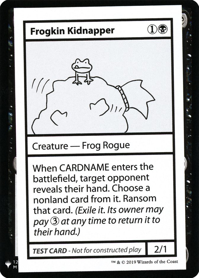 Frogkin Kidnapper [Mystery Booster Playtest Cards] | Boutique FDB TCG