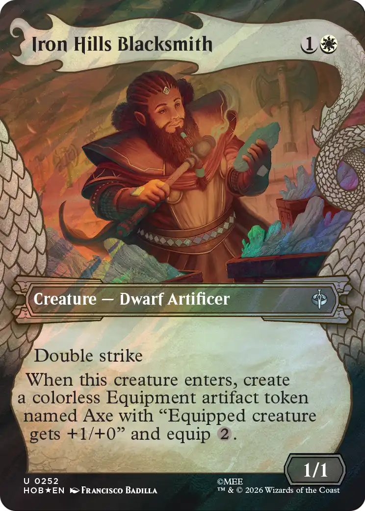 Iron Hills Blacksmith (Showcase) (Surge Foil) [The Hobbit] | Boutique FDB TCG