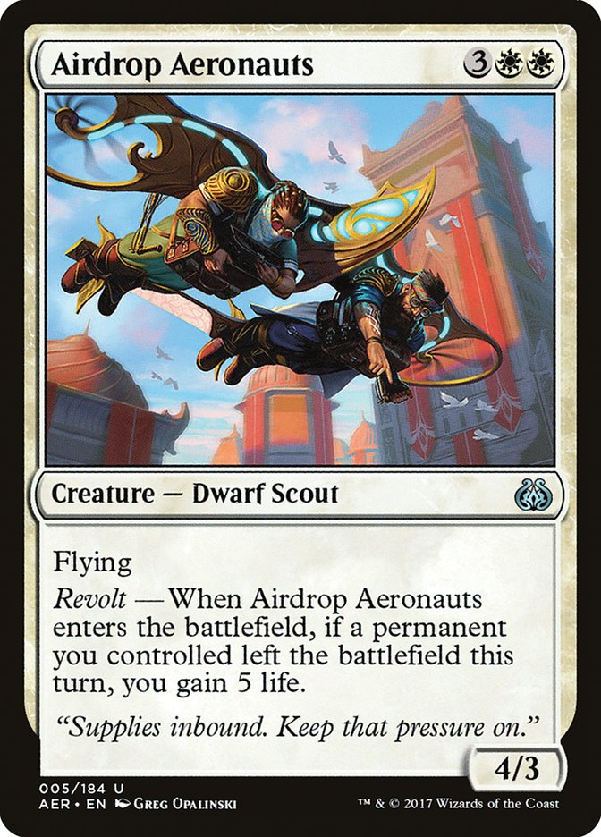 Airdrop Aeronauts [Aether Revolt] | Boutique FDB TCG