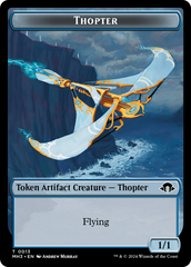 Phyrexian Germ // Thopter Double-Sided Token [Modern Horizons 3 Tokens] | Boutique FDB TCG