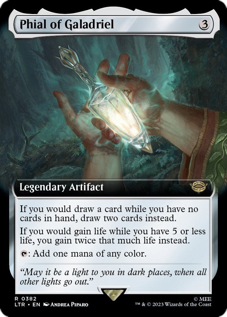 Phial of Galadriel (Extended Art) [The Lord of the Rings: Tales of Middle-Earth] | Boutique FDB TCG